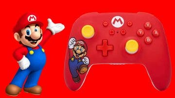 Este mando para Nintendo Switch de Super Mario está de oferta por tiempo limitado