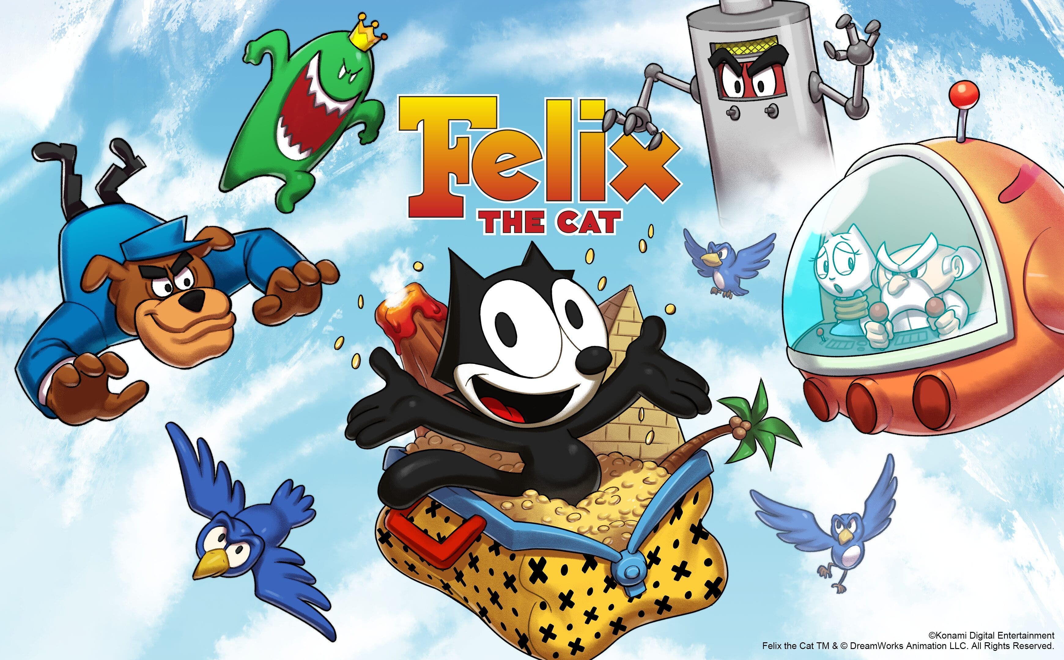 El juego de Felix the Cat para Nintendo Switch confirma precio y tamaño de descarga