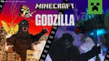 Minecraft estrena DLC de Godzilla