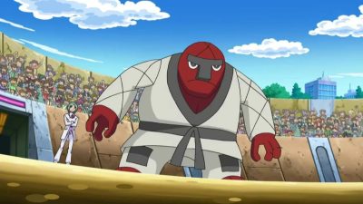 Hay discusión sobre el color de Throh variocolor en Pokémon GO