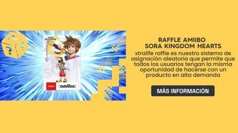 Raffle abierto del amiibo de Sora de Kingdom Hearts! - Nintenderos