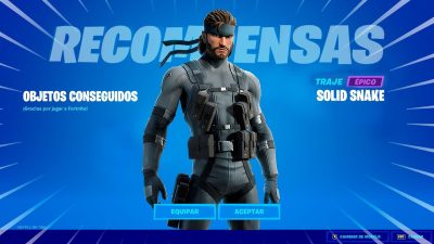 Solid Snake en Fortnite: Consíguelo gratis de esta manera