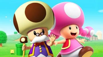 El tamaño de Toadsworth y Toadette ha cambiado así en los juegos de béisbol de Super Mario
