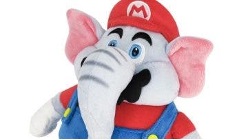 El peluche de Mario Elefante de Super Mario Bros Wonder ya tiene fecha y reservas abiertas
