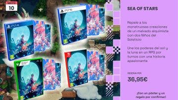 Sea of Stars llega a España en físico para Nintendo Switch: reserva disponible