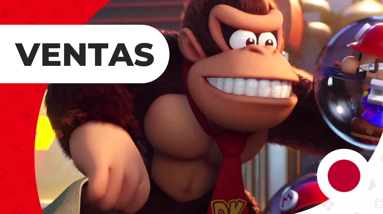 Mario vs Donkey Kong sigue líder en el top ventas de la semana en Japón (29/2/24)