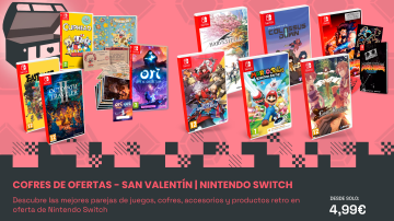 ¡Los Cofres de Ofertas de Nintendo Switch de xtralife vuelven para San Valentín!