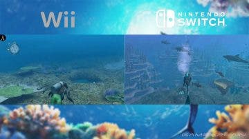 Endless Ocean Luminous: Comparativa en vídeo con Wii muestra la evolución en Nintendo Switch