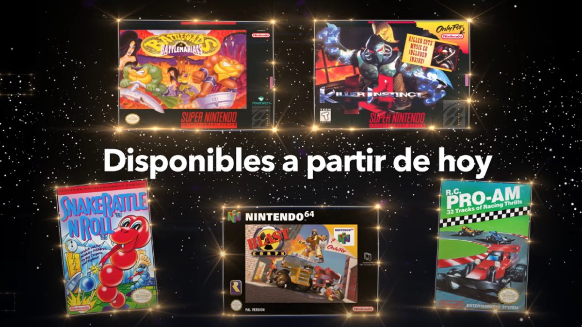 5 juegos clásicos de Rare llegan hoy a Nintendo Switch Online