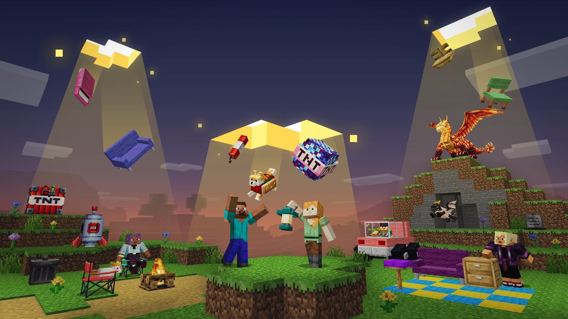 Minecraft confirma la llegada de complementos en Nintendo Switch