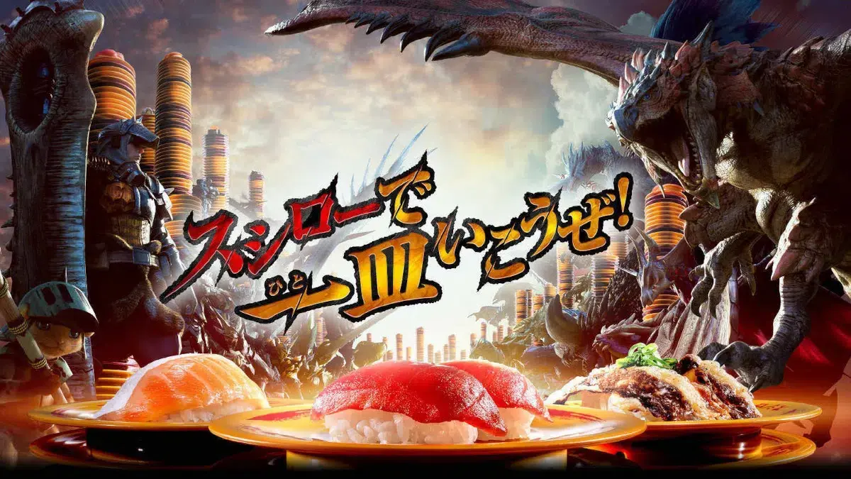 El sushi de Monster Hunter se hace realidad en Jap&oacute;n