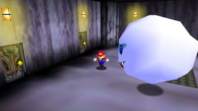 «X=666»: Esta coordenada añade aún más misterio a la Mansión Encantada de Super Mario 64
