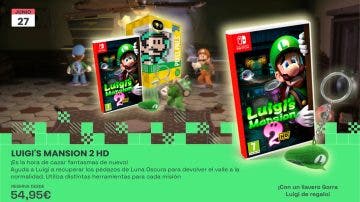 ¡Hora de cazar fantasmas de nuevo en Luigi’s Mansion 2 HD para Nintendo Switch!