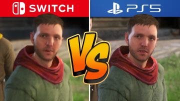 Comparativa en vídeo de Kingdom Come Deliverance – Royal Edition: Nintendo Switch vs. PS5