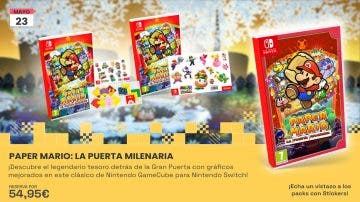 Descubre el legendario tesoro detrás de la Gran Puerta con gráficos mejorados en Paper Mario: La Puerta Milenaria para Nintendo Switch