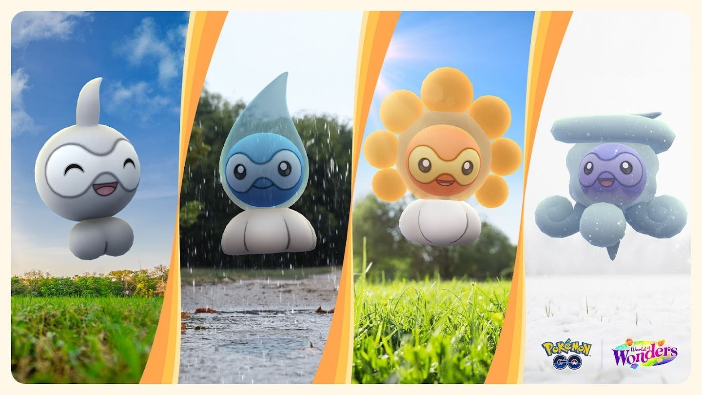 Pokémon GO detalla su Semana Meteorológica 2024