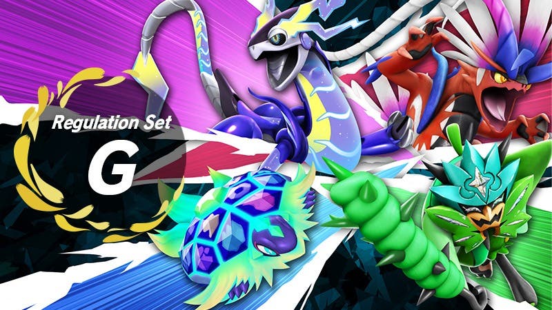 Pokémon Escarlata y Púrpura detalla su Reglamento G para el competitivo