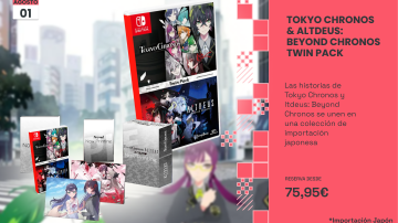 Las historias de Tokyo Chronos & Altdeus: Beyond Chronos Twin Pack llegan a Nintendo Switch: reserva disponible