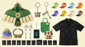 Alucina con el nuevo merchandise oficial de Zelda: Tears of the Kingdom, ¡lo queremos todo!