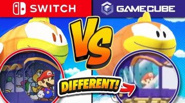 Para indecisos: Dos nuevas comparativas de Paper Mario: La Puerta Milenaria para Nintendo Switch con la versión original