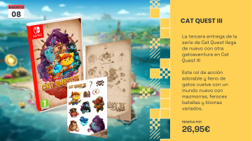 ¡Más aventuras MIAUravillosas con Cat Quest III para Nintendo Switch! Reserva disponible