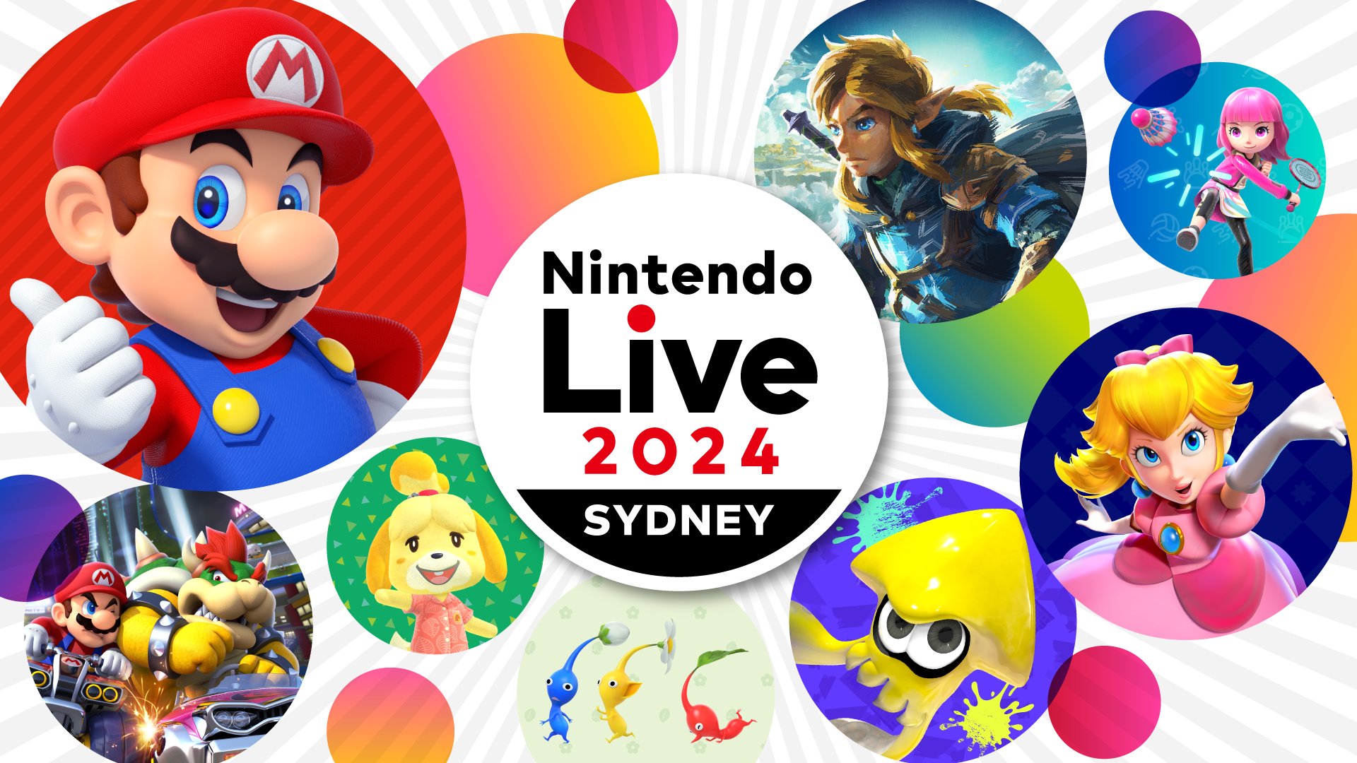 Nintendo Live 2025 detalla su evento en Sídney con Charles y