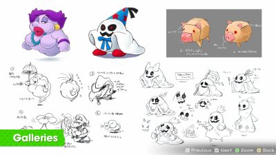Paper Mario: La Puerta Milenaria muestra sus galerías de arte y sonido