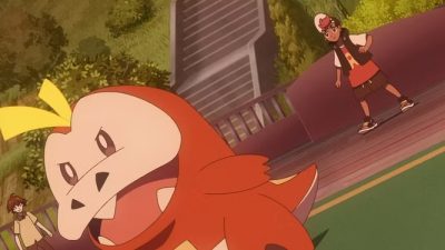 Horizontes Pokémon: Los nuevos héroes del anime aseguran su primera victoria de Gimnasio