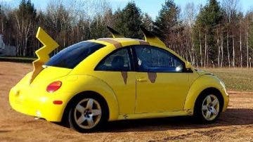 Este Volkswagen Beetle Pokémon se vende en Facebook a un precio sorprendente