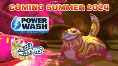 PowerWash Simulator anuncia su DLC Alice’s Adventures Special Pack