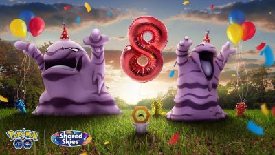 Pokémon GO detalla su evento de 8º aniversario