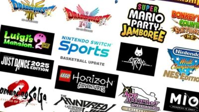 Nintendo recopila en esta imagen todos los juegos del último Nintendo Direct