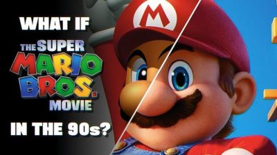 Reimaginan la película de Super Mario al estilo de los años 90