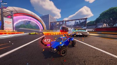 NASCAR comienza a lanzar pistas en Fortnite Rocket Racing