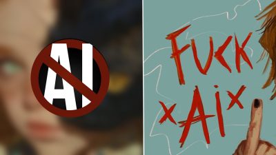 "Fuck IA": Un movimiento contra la Inteligencia Artificial en el mundo del arte está tomando fuerza en redes sociales