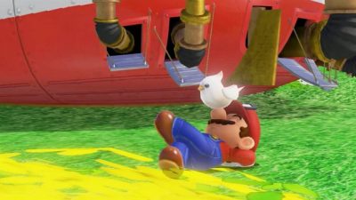 Con qué sueña Mario cuando está inactivo en Super Mario Odyssey