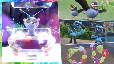 Pokémon Escarlata y Púrpura recibe sus nuevos eventos de Teraincursiones y Apariciones Masivas