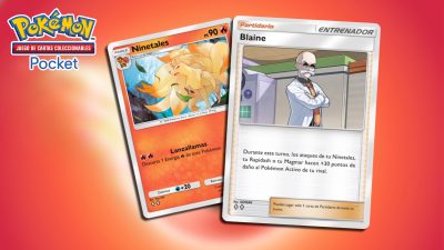 La poderosa baraja de Blaine en JCC Pokémon Pocket