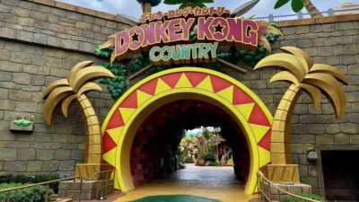 Así ha sido la gran inauguración de la zona de Donkey Kong en Super Nintendo World