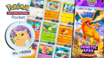 Cómo subir de nivel rápido en JCC Pokémon Pocket