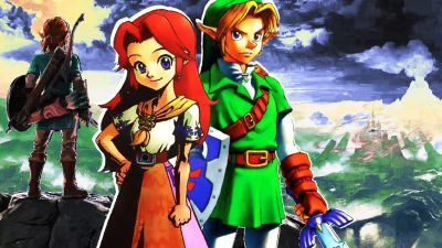 link y malon de the legend of zelda ocarina of time