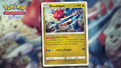 Druddigon es el tanque infravalorado de JCC Pokémon Pocket