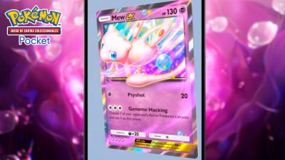 Mew ex transformará los combates de JCC Pokémon Pocket