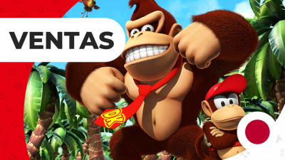 Nintendo Switch está vendiendo más en 2025 que en 2024 en Japón, Donkey Kong Country Returns HD sigue líder y más datos de ventas (6/2/25)