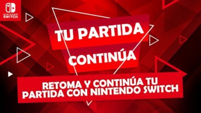Nintendo lanza la promo Tu partida continúa para seguir dando vida a la Switch actual con ofertas, regalos y más