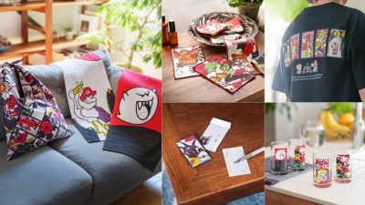 Nintendo desvela esta genial colección de artículos de Super Mario inspirados en cartas hanafuda