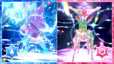Pokémon Escarlata y Púrpura vuelven a tener disponibles las Teraincursiones de Ondulagua y Ferroverdor