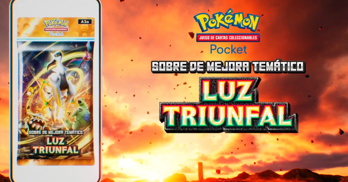 cartas Luz Triunfal de JCC Pokémon Pocket