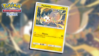 Pachirisu trae una novedad al tipo Rayo de JCC Pokémon Pocket