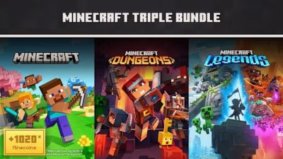Minecraft recibe este pack triple de juegos en la eShop de Nintendo Switch